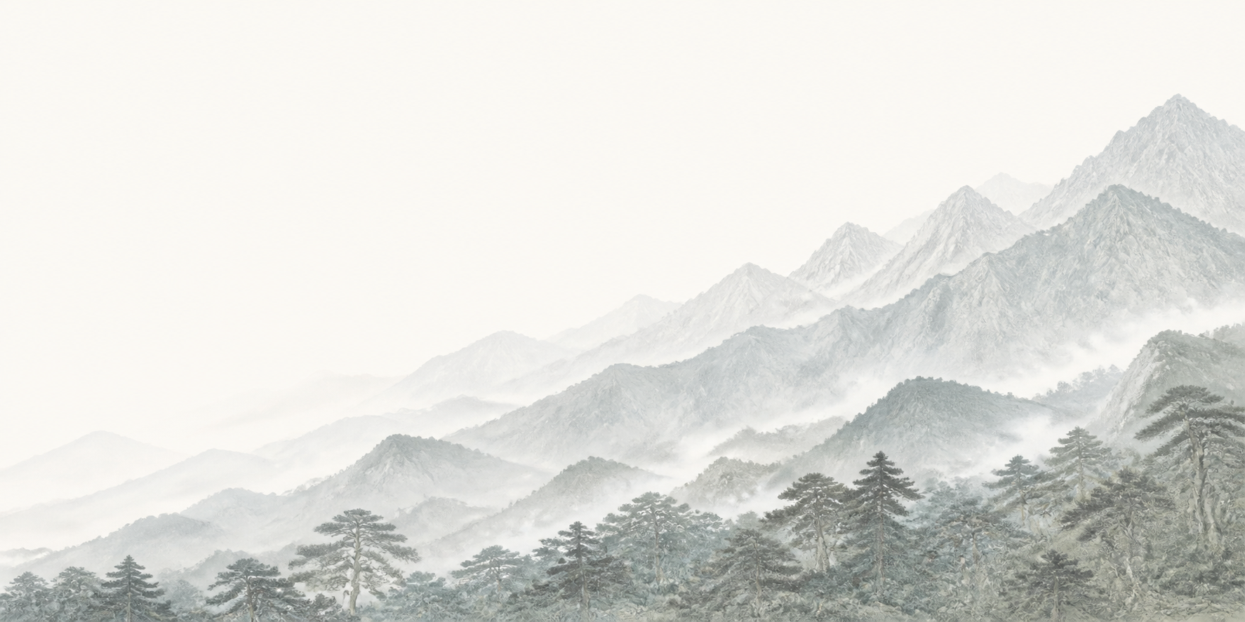 云南层叠群山